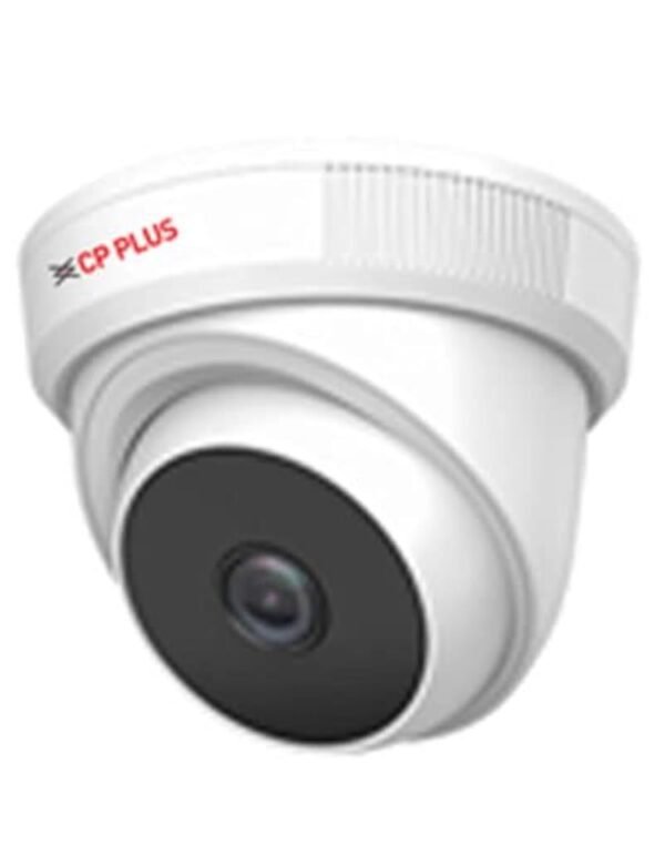CP PLUS 2.4MP IR Dome Security Camera | 3.6mm fixed lens | Max 25/30fps at 2.4MP | DWDR, Day/Night (ICR) | IR Range of 20 Mtrs., Smart IR | Support Built-in Mic - CP-URC-DC24PL2C-V3